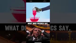 what does physics say  science expermient physics shorts [upl. by Anelas967]