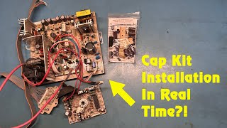 19quot Kortek KTN2001 Arcade Monitor Repair  Cap Kit Installation  My Method Plus Other Specifics [upl. by Frantz228]