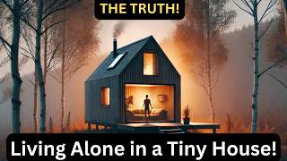 Things They Don’t Tell You About Living in a Tiny House Alone tinyhome livingalone smallhouse [upl. by Narud]