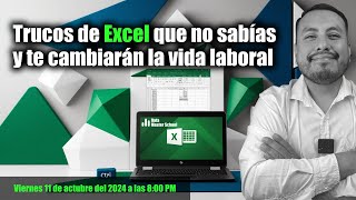 Supera Tu Entrevista con Estos Trucos de Excel para Analistas 🔥📊 [upl. by Chappelka]