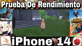 🎮 iPhone 14 128Gb 🕹️  Prueba De Rendimiento Y Juegos [upl. by Letnuahc]