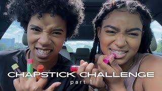 chapstick challenge  part 1 [upl. by Joyann]