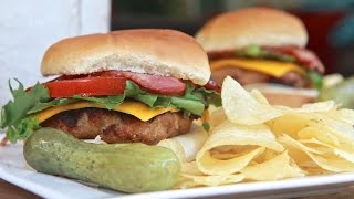 Easy Grilled Turkey Burgers [upl. by Enaud]