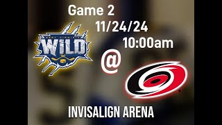 14U  WV Wild vs Carolina Jr Canes  112424  1000am [upl. by Geminian]