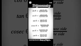 trigonometry trigonometry math cbse bseb recap rivision sin sinratio [upl. by Tsenre347]