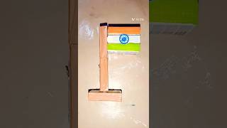 Match Box India Flag Match Box craft  India Flag Making  Matchbox craft youtubeshorts [upl. by Upton]