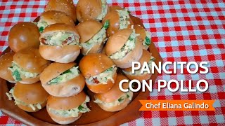 PANCITOS CON POLLO ESPECIALES PETIPAN  Bocaditos dulces y salados [upl. by Naols799]