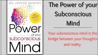 The Power of Your Subconscious Mind  Audiobook Summary [upl. by Airretal302]