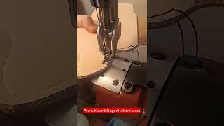 Stitching Liner for Leather Holster leathercraft handmade holster [upl. by Laenahtan]