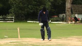 Kevin Pietersen plays cricket blindfolded  Exclusive [upl. by Camilo]