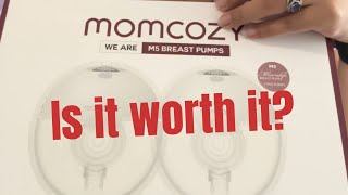 MOMCOZY M5 Double Pump Review and unboxing [upl. by Mahala608]