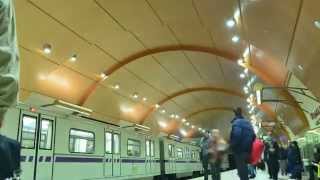 Serdika Metro Station  Sofia Bulgaria [upl. by Hennahane844]