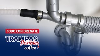 Usos del Codo con Drenaje de las Trampas Flexibles Coflex [upl. by Eniluj]