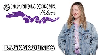 Handbooker Helper Backgrounds [upl. by Atwekk]