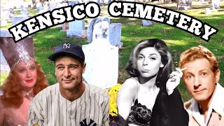 KENSICO Cemetery NY  ANNE BANCROFT Rachmaninoff LOU GEHRIG Danny Kaye HERSCHFELD [upl. by Atekihs]