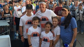 Chip Gaines Finishes First Marathon Raises Thousands For Charity [upl. by Matias]