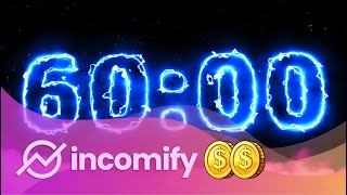 Electric Timer ⚡ 60 Minute Countdown  Visit INCOMIFY [upl. by Otreblada16]