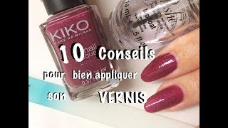 10 conseils pour faire tenir son vernis plus longtemps [upl. by Jaynell]