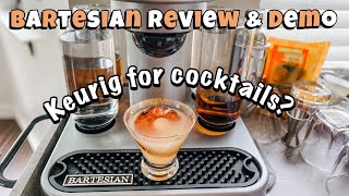 Bartesian Cocktail Machine Review Demo amp Taste Test 🍸🍹 [upl. by Kirbee]