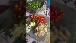 Ginataang gulay ho kayo jan mga kuys with adobong maskara ng baboy subscribe like share bicol [upl. by Levitus246]