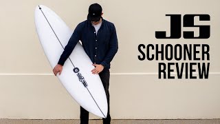 JS Schooner Surfboard Review  Down the Line Surf [upl. by Konstanze956]