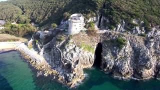 Torre Paola a Sabaudia Latina vista da drone Xiaomi 4K [upl. by Enelrahs]