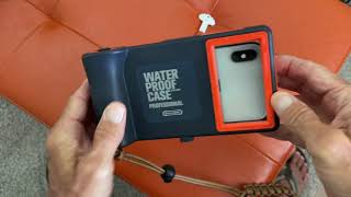 How to remove your iPhone Pro max out of the Waterproof Shellbox Case [upl. by Illyes819]