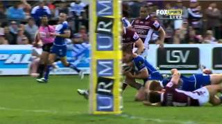 NRL 2011 Round 24 Highlights Sea Eagles V Bulldogs [upl. by Gavrilla]