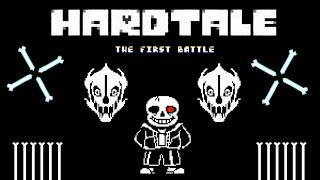 No Hit Hardtale Sans Fight Pacifist And Genocide Routes Undertale Fangame [upl. by Tullusus]