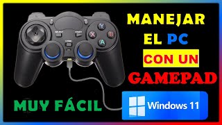 Cómo controlar Windows 11 con un GAMEPAD 🎮 [upl. by Dwaine]