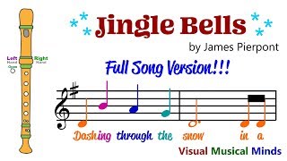 VMM Recorder Song 17 Jingle Bells  Verse amp Chorus [upl. by Aneg]