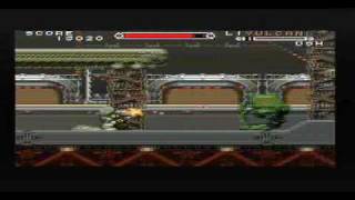 SNES Cybernator Gameplay [upl. by Amleht809]