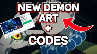 10 NEW CODES Arrow Blood Demon Art ShowcaseSlayers Unleashed [upl. by Caddaric]