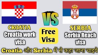 Croatia Work Visa  Serbia To Austria Donkey  Croatia Visa [upl. by Aveline]