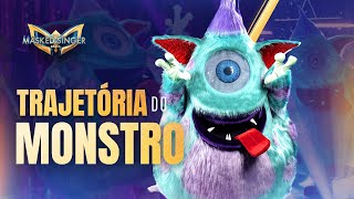 TRAJETÓRIA DO MONSTRO  TEMPORADA 1  THE MASKED SINGER BRASIL [upl. by Araed]