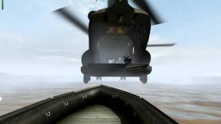 Arma 2 OA  Chinook Extraction Fail [upl. by Shult]