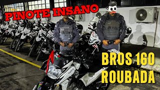 PINOTE BROS 160 ROUBADA TENTA FUGIR DA RPM [upl. by Rinaldo]