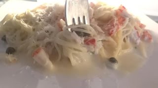 Crab and Caper Capellini with Dill Pollen Recipe [upl. by Rosabelle]