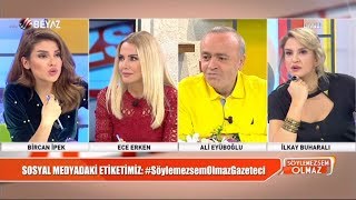 Bircan İpek ile İlkay Buharalı birbirine düştü [upl. by Annaer]