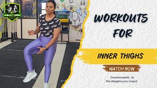 INNER THIGH TONING WORKOUT [upl. by Hgiellek]