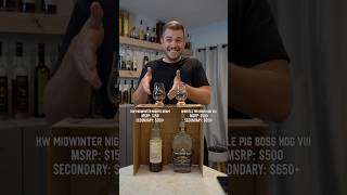 Midwinter Nights Dram Vs Boss Hog VIII whiskey bourbon [upl. by Enylcaj]