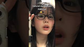 natural eyeglasses makeup 🤓 makeup [upl. by Kat]