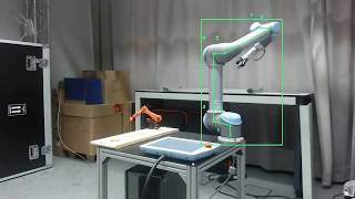 Pose Estimation Robots using Monocular Cameras and DeepLearning Detection  Fachgebiet Industry [upl. by Naujyt529]