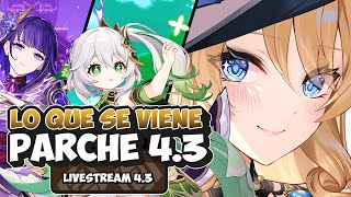 HYPE 43 TODO LO QUE ESPERAR DE LA SIGUIENTE ACTUALIZACIÓN  Genshin Impact [upl. by Enram]