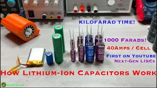 How LithiumIon Super Capacitors Work Lithium Hybrid Supercapacitors amp More  Part 1 [upl. by Trinl]