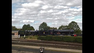 quotPitchford Hallquot amp quotPendennis Castlequot pair up at the Didcot Railway Centre  23092023 [upl. by Nivrac]