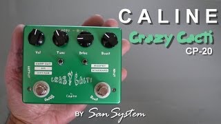 CALINE Crazy Cacti CP20 Overdrive Clone Fulltone [upl. by Llertrac]