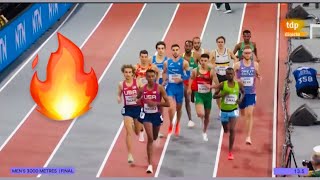 3000 M FINAL CAMPEONATO MUNDIAL DE ATLETISMO GLASGOW 2024 [upl. by Jordison]