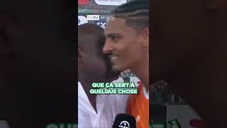 🇨🇮😭 Les larmes de Sébastien Haller interviewé par Basile Boli Shorts [upl. by Jon]