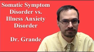 What is the difference between Somatic Symptom Disorder and Illness Anxiety Disorder [upl. by Eelarak232]